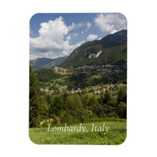 Lombardiet Landskap, Italien Magnet