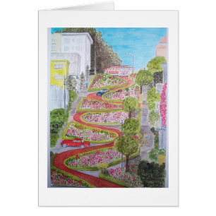 lombardSt., San Francisco Hälsningskort