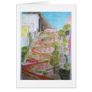 lombardSt., San Francisco Hälsningskort