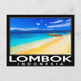 Lombok Indonesien Vykort