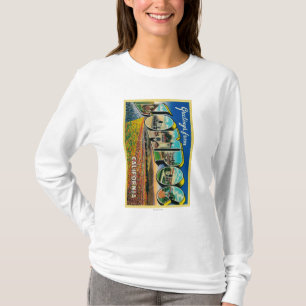 Lompoc Kalifornien - stora brevplatser T-shirt