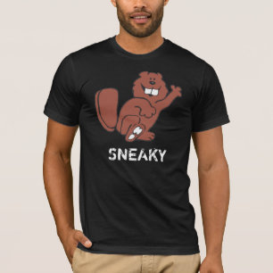 Lömsk bäver t shirt