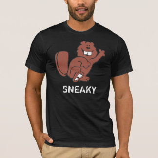Lömsk bäver t shirt