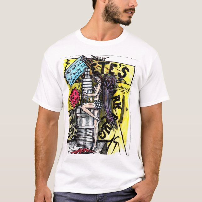 lömsk petesremsaklubb tee (Framsida)