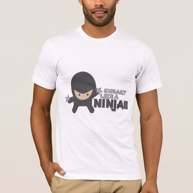 Lömska Ninja T Shirt (Framsida)