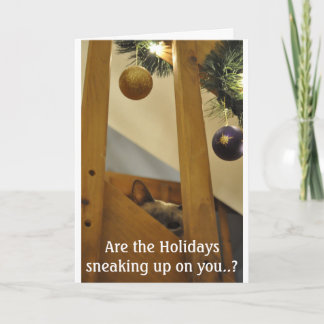 Lömskt Siamese Helgkort