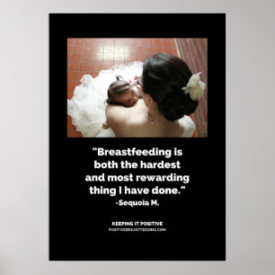 Lönande Breastfeeding affisch