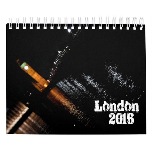 London - 2016 års kalender (Omslag)