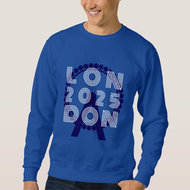 London 2025 lång ärmad tröja (Framsida)