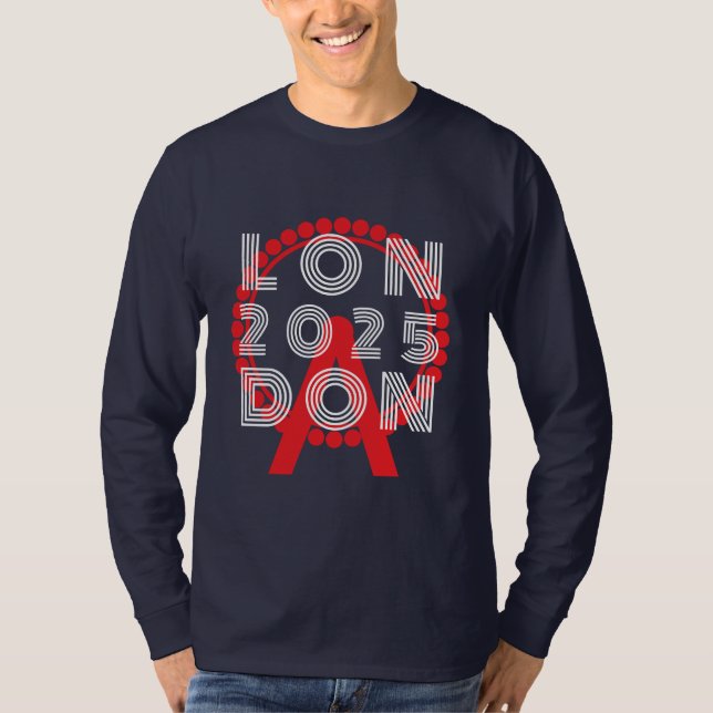 London 2025 t shirt (Framsida)