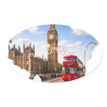 London 26.2 Maratonloppskartsticker