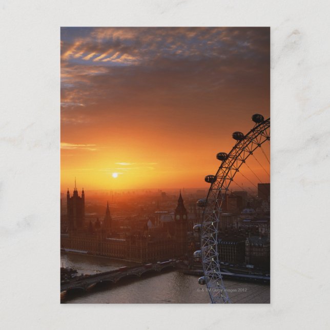 London 2 vykort (Framsida)