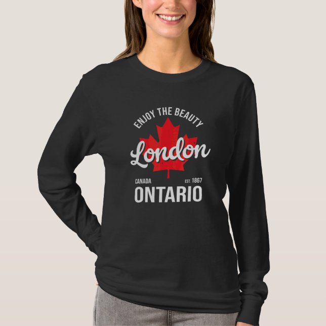 London 4 t shirt (Framsida)