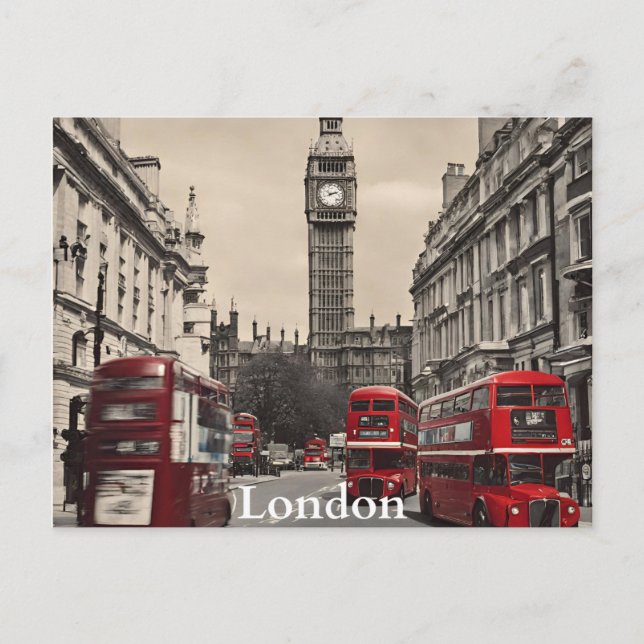 London (5) vykort (Framsida)