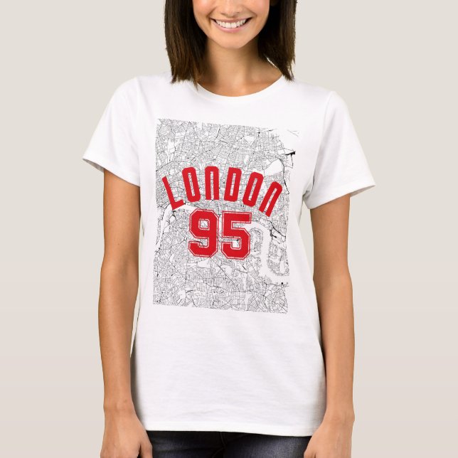 London 95 t shirt (Framsida)