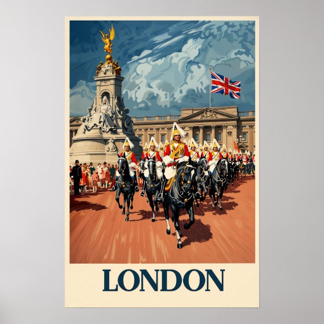 London affisch (Framsidan)