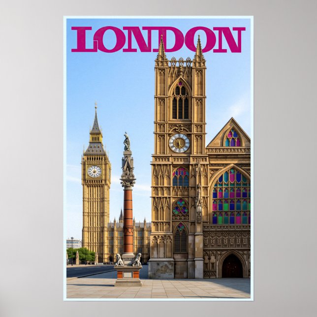 London Affisch (Framsidan)