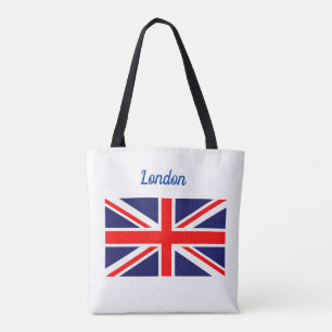 London All-over-Print Tote, Shoulder Tote Tygkasse