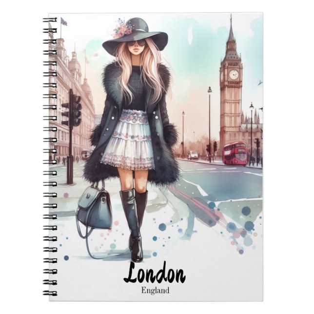London Anteckningsbok (Framsidan)