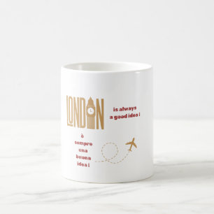 London är alltid en bra idé! kaffemugg