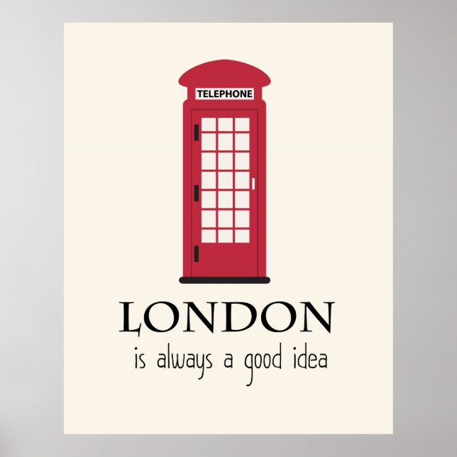 London är alltid en Bra idé Poster (Framsidan)