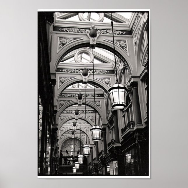 London Arcade Poster (Framsidan)