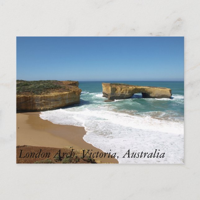 London Arch, Victoria, Australien Vykort (Framsida)