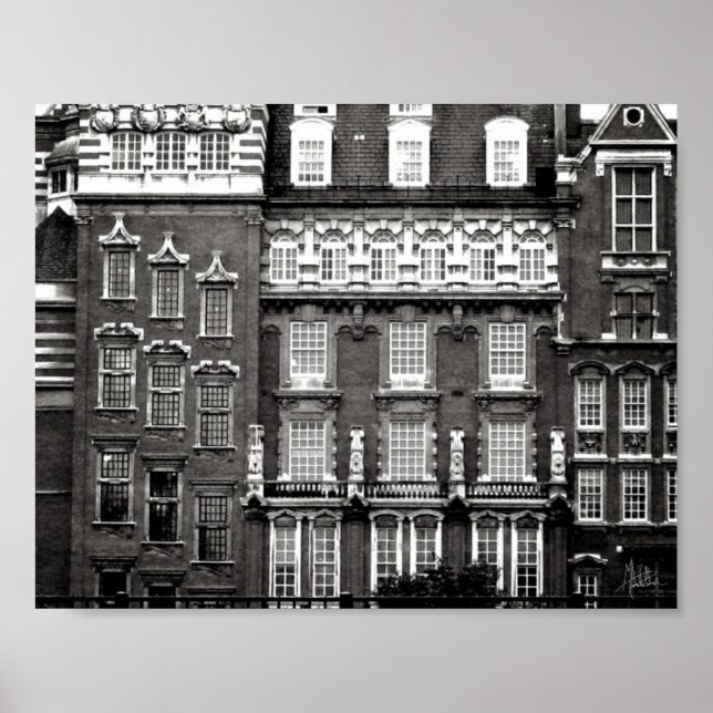 London Architecture [Art Print] Poster (Framsidan)