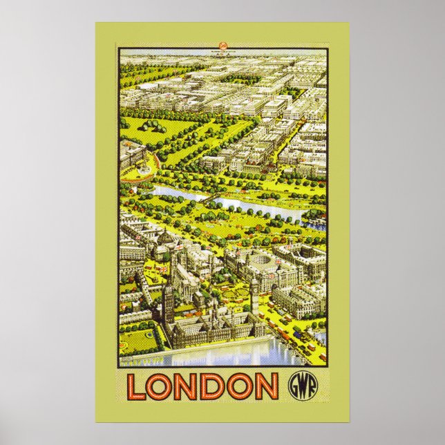 London av GWR (gräns) Poster (Framsidan)
