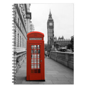 London BIG BEN Anteckningsbok