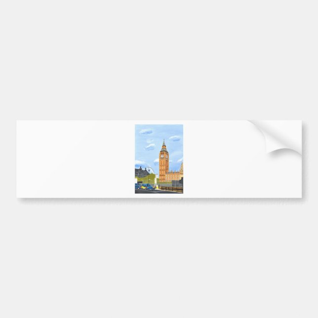 London Big Ben Bildekal (Framsidan)
