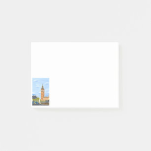 London Big Ben bokar anteckningar Post-it Block