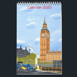 London Big Ben Calendar 2020 Kalender<br><div class="desc">London Bif Ben Calendar 2019</div>