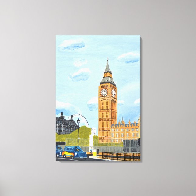 London Big Ben canvas art (Framsida)