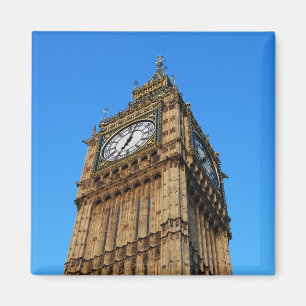 London - Big Ben & Elizabeth Torn Magnet