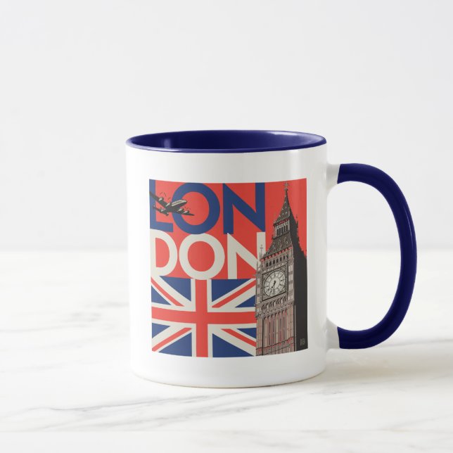 London Big Ben | England Mugg (Höger)