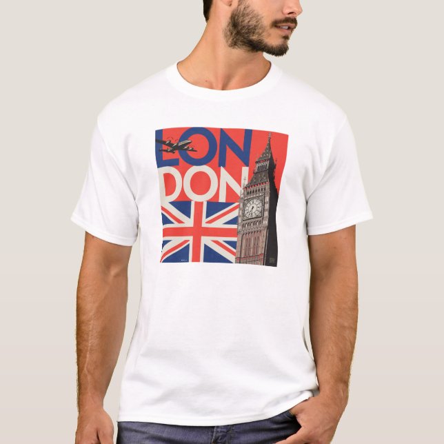London Big Ben | England T Shirt (Framsida)