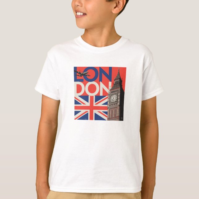 London Big Ben | England T Shirt (Framsida)