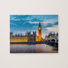 London Big Ben Houses of Parliament Skyline Pussel