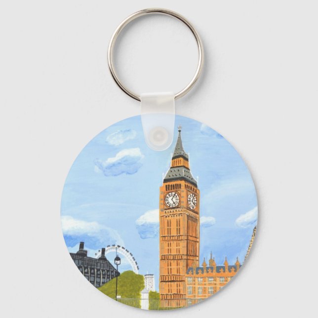 London Big Ben Nyckelring (Framsida)