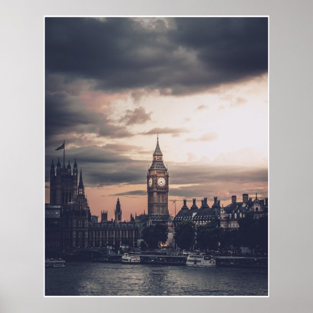 London Big Ben Poster (Framsidan)