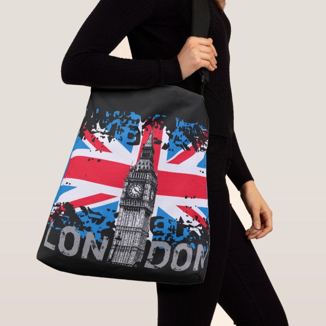 London Big Ben Shoulder Bag Axelväska (Närbild)