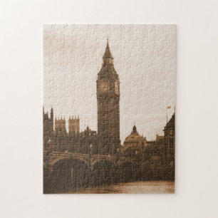 London - Big Ben - Thames - Puzzle Pussel