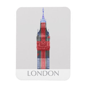 London Big Ben Union Jack Magnet