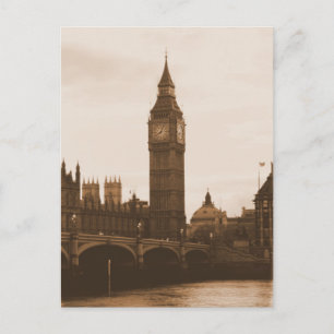 London - Big Ben - vykort