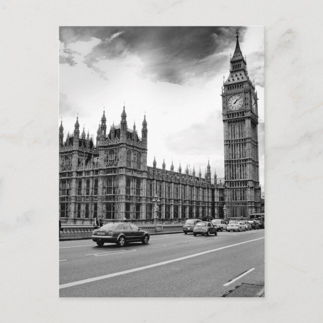 London Big Ben Vykort (Framsida)
