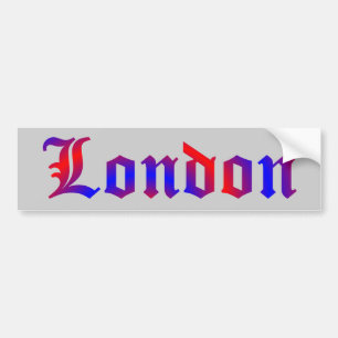 London Bildekal