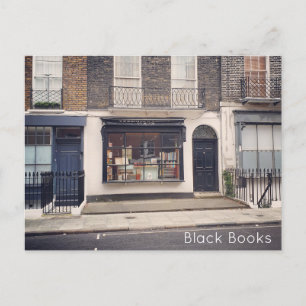 London - Black Bokar Helg Vykort