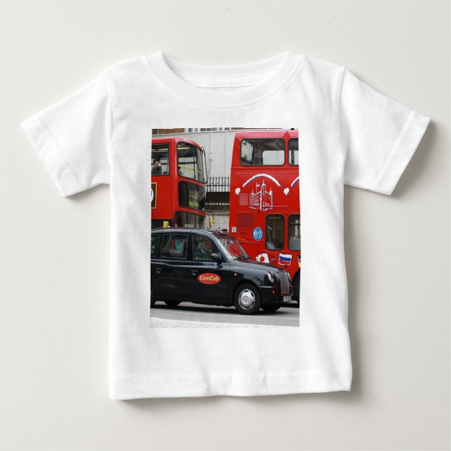 London Black Cab Taxi Tröja (Framsida)