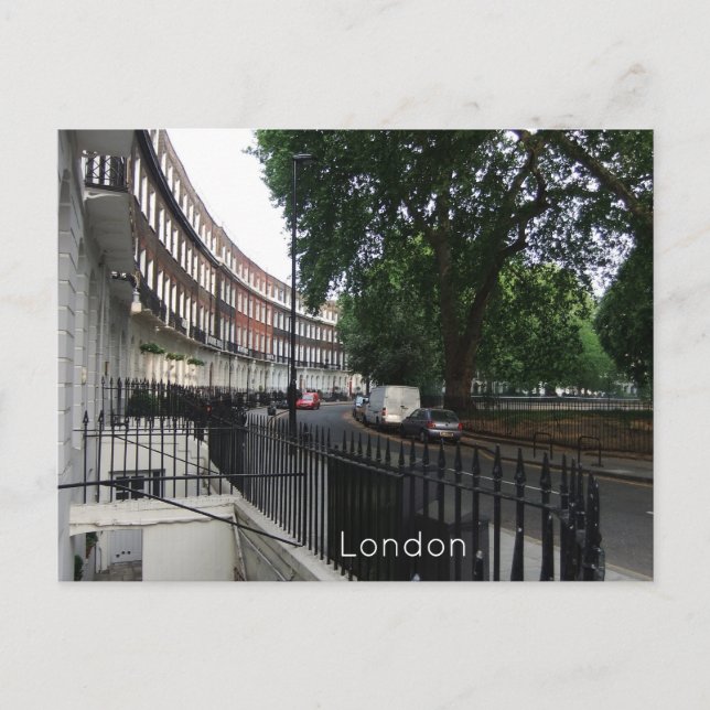 London Bloomsbury Helg Vykort (Framsida)